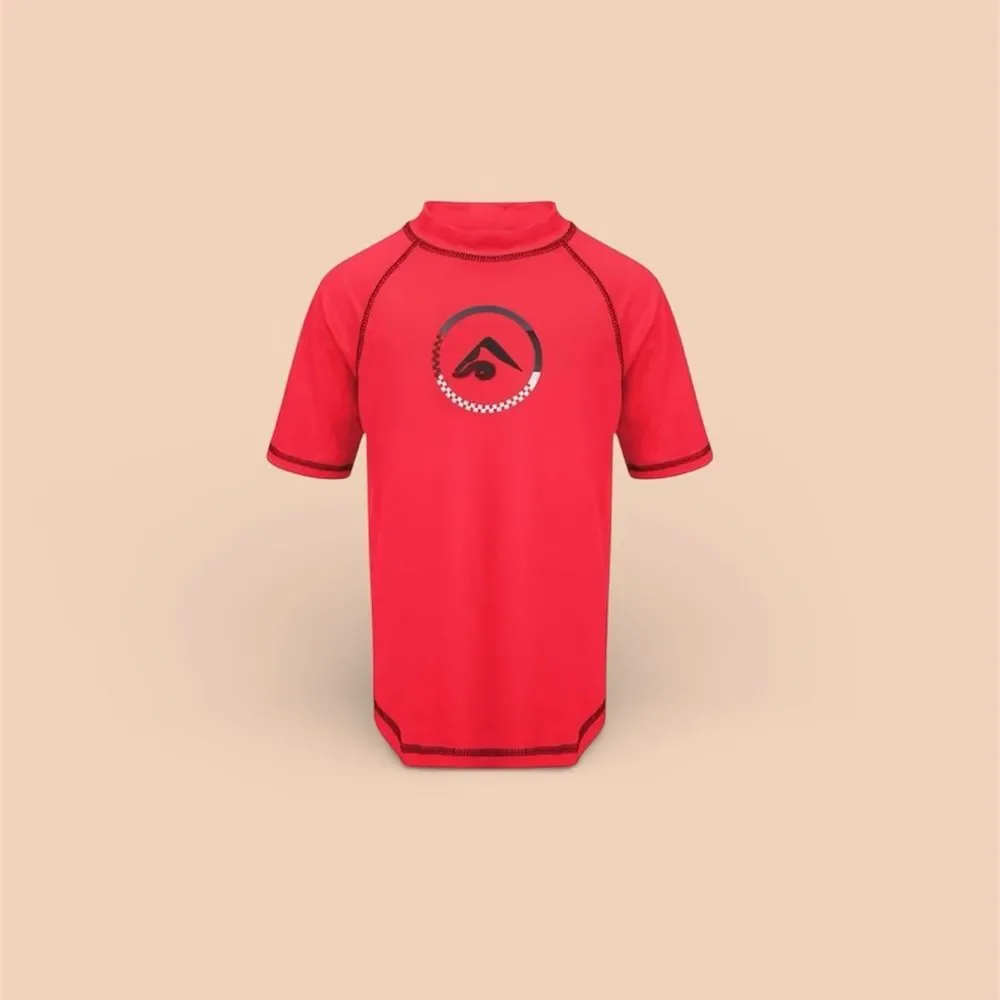 NWT Kanu Surf Red Rash Guard Sz XL (14-16)
